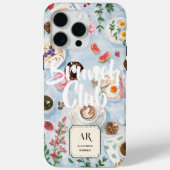 Brunch Club | Custom Monogram Case-Mate iPhone Case (Achterkant)