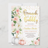 Brunch D'Automne Et Invitation À La Douche Nuptial (Devant)