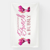 Brunch de Galentine et bannière Bubbly (Verticale)