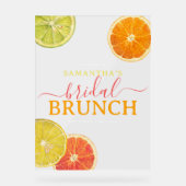 Brunch de mariage Citron Orange Citrus (Recto)