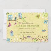Brunch de Pâques | Carte Invitations (Devant)