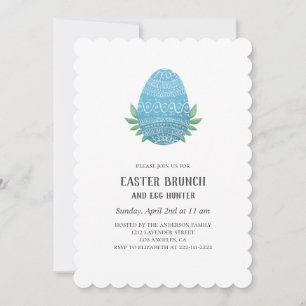Brunch de Pâques et chasse aux oeufs. Invitation a