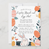 Brunch de Pâques et chasse aux oeufs Invitation la (Devant)
