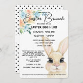 Brunch de Pâques et invitation à la chasse aux oeu (Devant / Derrière)