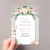 Brunch de Pâques Invitation Acrylique (In situ (ordinateur de poche))