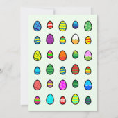 Brunch de Pâques & Invitation chasse aux oeufs (Dos)