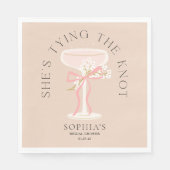 Brunch en Bruisende Champagne Bruidsfeest Servette Servet (Voorkant)