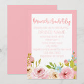 Brunch en bubbels kaart (Voorkant / Achterkant)