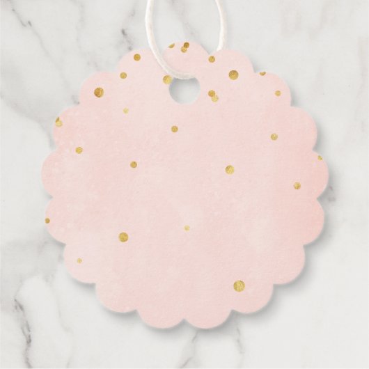 Brunch en Bubble Bachelorette Verloving Brunch Bedankjes Labels (Achterkant)