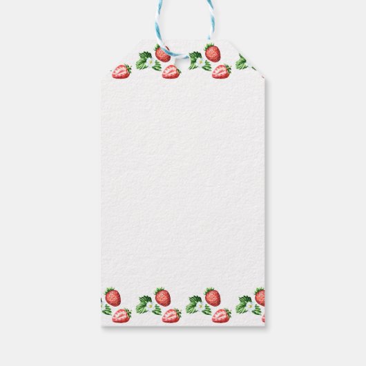 Brunch en Bubbly Aardbei & Champagne Dank u Cadeaulabel (Achterkant)