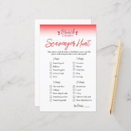 Brunch en Bubbly Valentijns's Scavenger Hunt Game