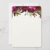 Brunch et Baby shower Bubbly Invitation (Dos)