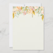 Brunch et Baby shower Bubbly Invitation (Dos)