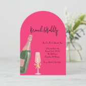 BRUNCH ET BUBBLY BRIDAL DOUCHE INVITATION (Debout devant)