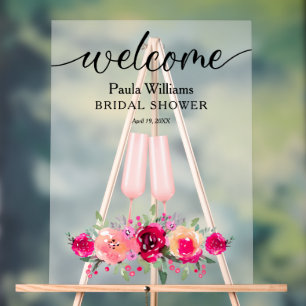 Brunch et Bubbly Floral Baby Shower de Mariée