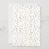 Brunch et Bubbly Tropica Invitation de douche nupt (Dos)