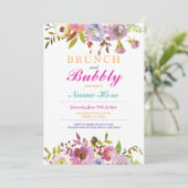 Brunch Et Fête des mariées De Bulle Invitation Flo (Debout devant)