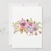 Brunch Et Fête des mariées De Bulle Invitation Flo (Dos)