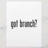 brunch flyer (Voorkant)