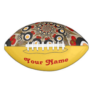 Brunch Fractal Art Funny Food, Tomaten, Eggs Name American Football