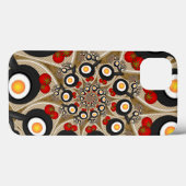 Brunch Fractal Art Funny Food, Tomaten, Eieren Case-Mate iPhone Case (Achterkant (horizontaal))