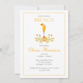 Brunch Invitation, Invitation de Brunch nuptial, A (Devant)