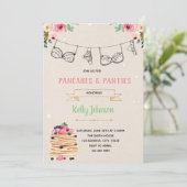 Brunch lingerie douche carte (Debout devant)