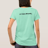 "BRUNCH MET BRIDGET" TEE SHIRT (Achterkant)