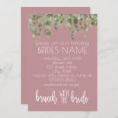 Brunch met de Bruid Kaart (Voorkant / Achterkant)