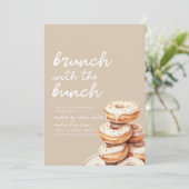 Brunch met de Bunch Breakfast Party Kaart (Staand voorkant)