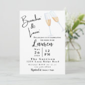 Brunch Nuptiale invitation Brunchin' & Lovin' (Debout devant)