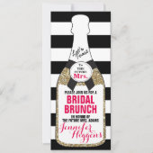 Brunch nuptiale Invitation de douche nuptiale Cham (Devant)