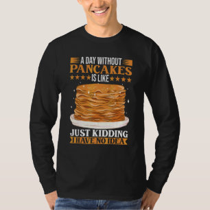 Brunch Outfit Pancake Costume Breakfast Pancake T-shirt