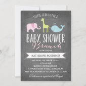 Brunch pour bébé | Invitation baby shower (Devant)