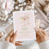 Brunch rose et invitation à la douche nuptiale Bub