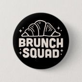 Brunch squad club ronde button 5,7 cm (Voorkant)