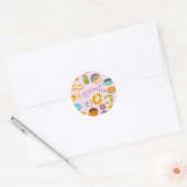 Brunch Team Ronde Sticker (Envelop)