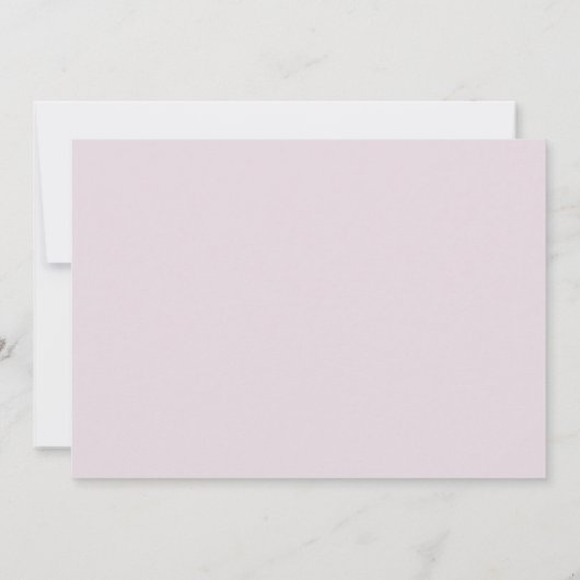 Brunch violet avec Faire-part de mariage aux jeune (Dos)