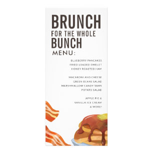 BRUNCH VOOR DE BUNCH Menu Ontbijten