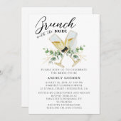 Brunch With the Bride Invitation (Devant / Derrière)
