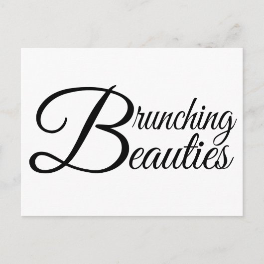 Brunching Beauties Briefkaart (Voorkant)