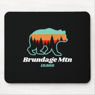 Brundage Mountain Idaho Skien Snowboarden Beer Muismat