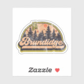 Brundidge, Alabama Sticker (Vel)