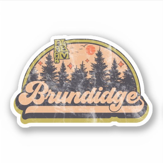 Brundidge, Alabama Sticker (Voorkant)