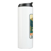 Bruneau River Idaho Kleuren Thermosbeker (Gedraaid links)