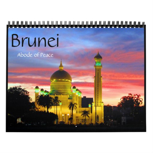 Brunei 2026 kalender (Hoes)