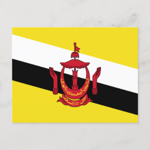 Brunei Flag Briefkaart