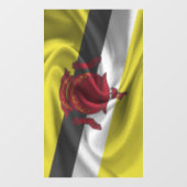 Brunei Flag Raamsticker (Vel)