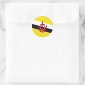 Brunei Flag Ronde Sticker (Tas)