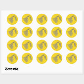 Brunei Kaart Sticker (Vel)